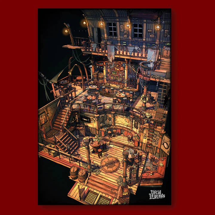 QMDirect - Wholesale Board Game - Epic Encounters - Local Legends Tavern Kit15