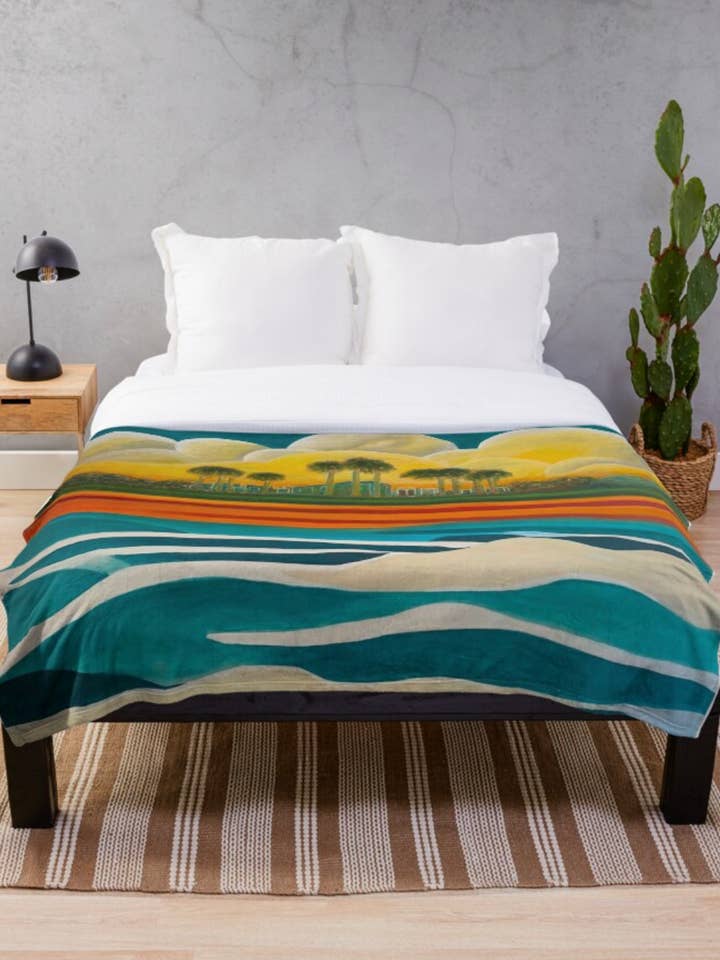 Plaid Bold Cityscapes #4 pour la vente par SixThreeFouR