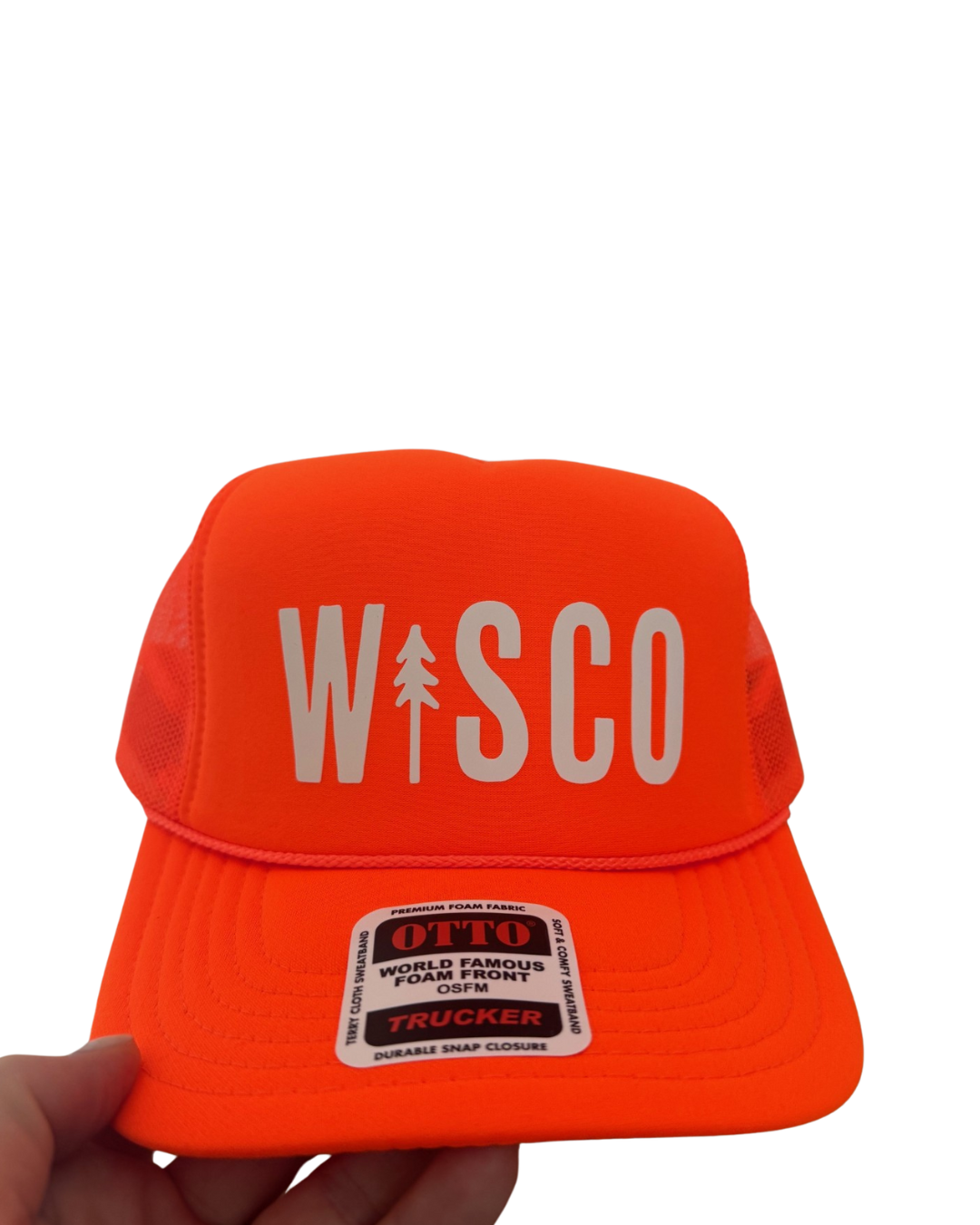 Wisco Clothing Co. - Wholesale Trucker Hat - Unisex - Wisco Trucker Hat - NEON1