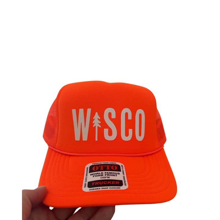 Wisco Clothing Co. - Wholesale Trucker Hat - Unisex - Wisco Trucker Hat - NEON1