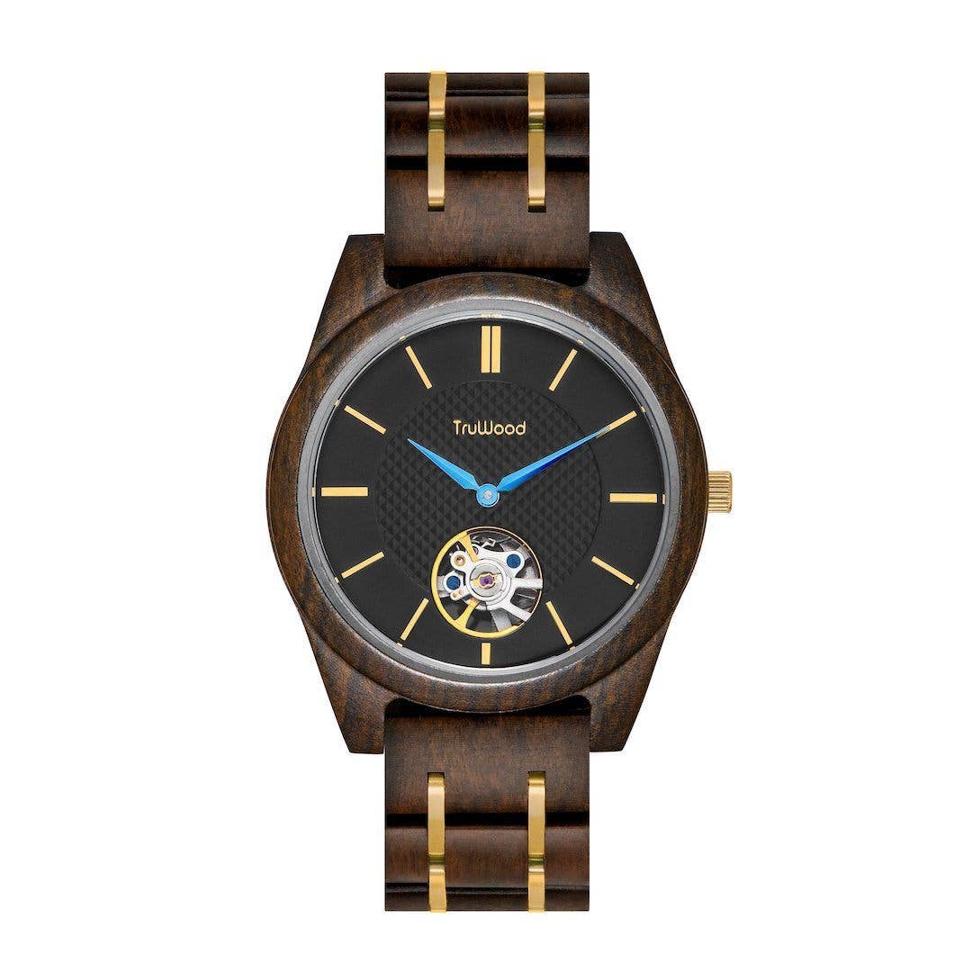 TruWood - Wholesale Wrist Watch - Men's - Zeus  Wooden Watch for Men0
