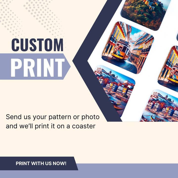 Meninas Bonitas Cork - Wholesale Coasters - Cork Coasters Cork-Backed Coasters L-071 (6units)5