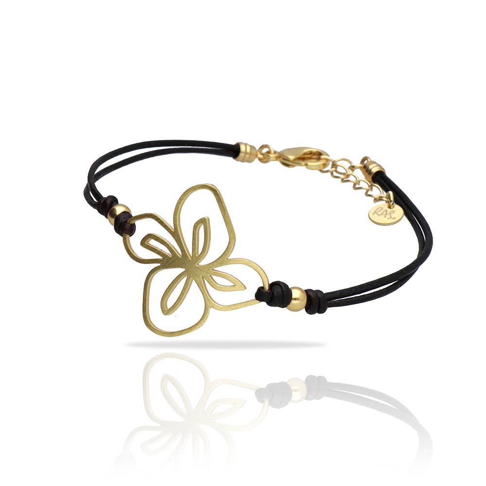 RAS – Engroshandel Armbånd med vedhæng – Inflores Armbånd Guld Belægning0