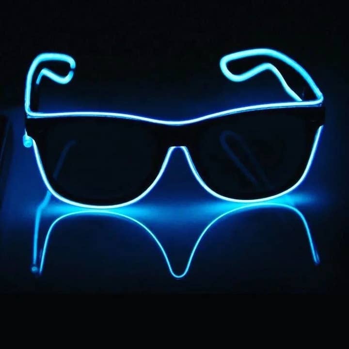 SugarQuoteMeNot LLC - Wholesale Sunglasses – Unisex - Light up El Wire Glasses for ALL ages9