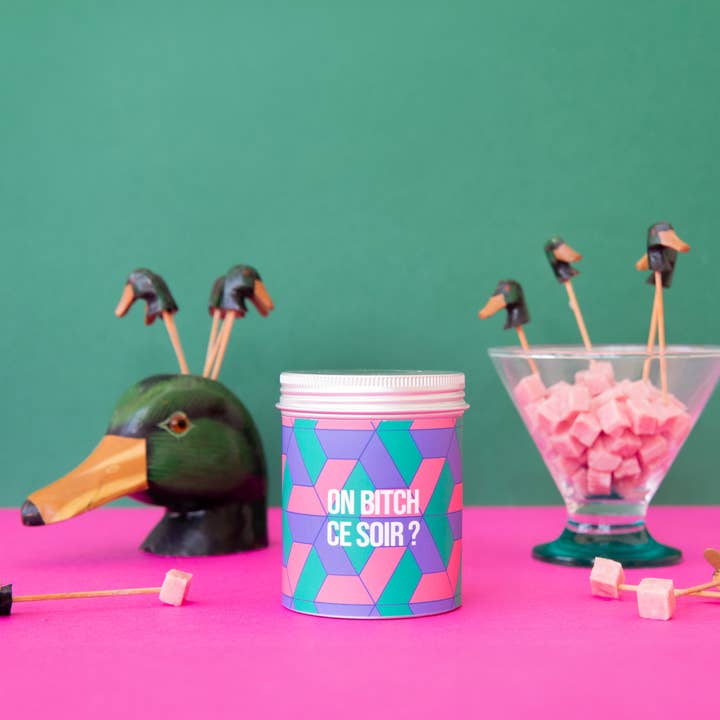 Vegane Kerze - Sojawachs - Bitchen wir heute Abend? für den Großhandel von MARGO