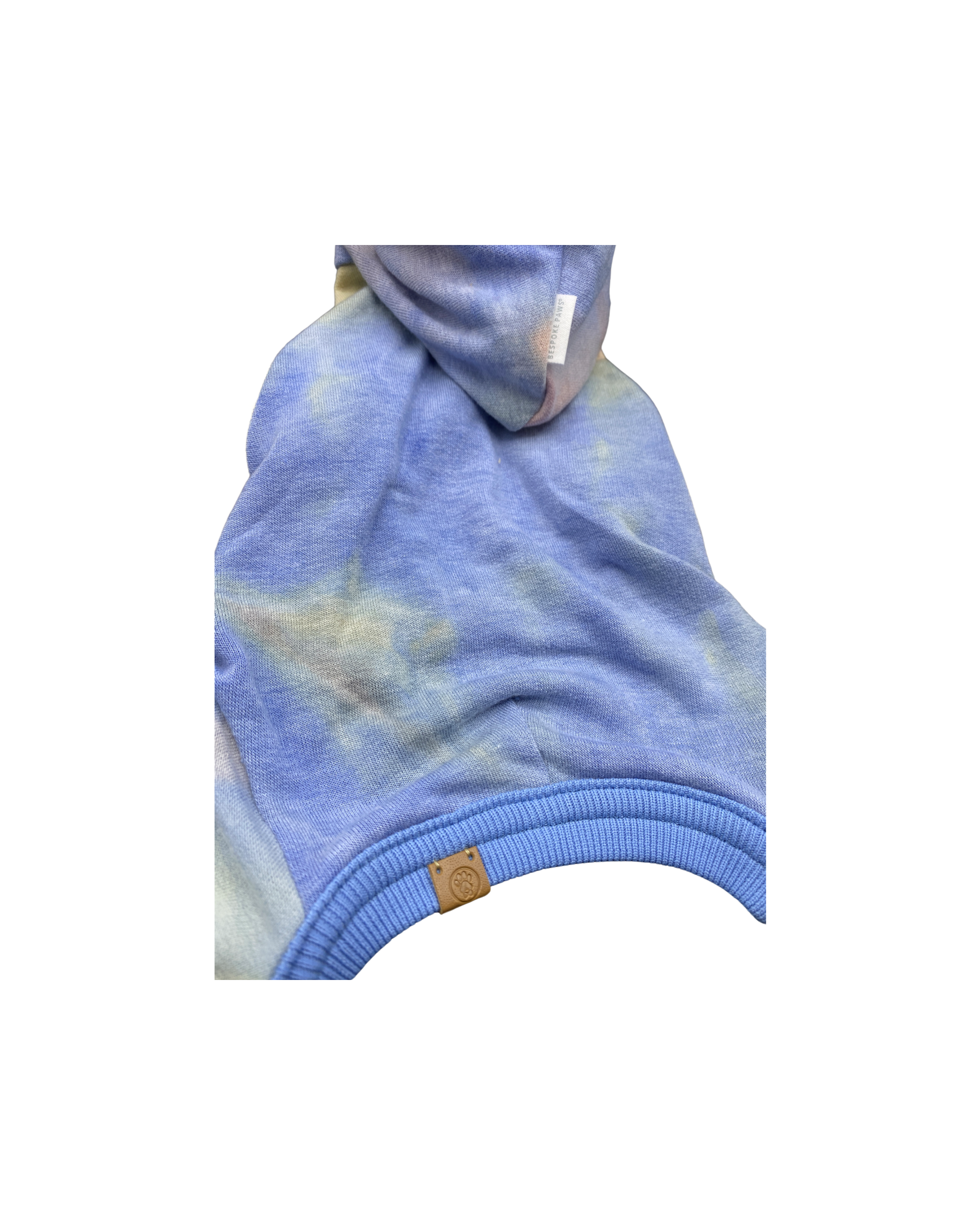 Bespoke Paws - Wholesale Pet Hoodie - Dog - 'Dale' Rainbow Tie-Dye Hooded Onesie1