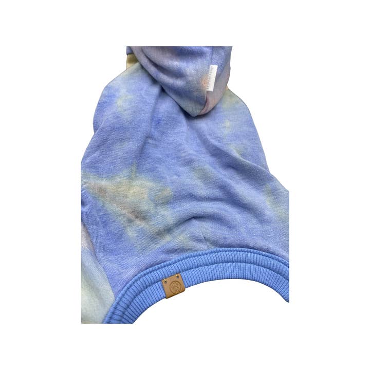 Bespoke Paws - Wholesale Pet Hoodie - Dog - 'Dale' Rainbow Tie-Dye Hooded Onesie1