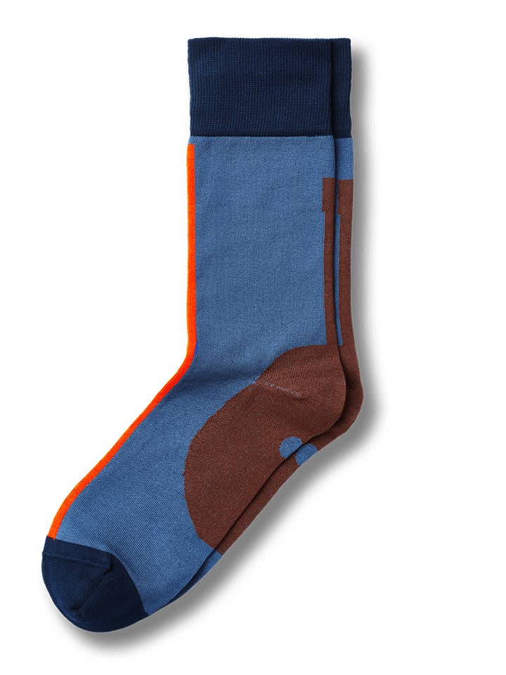 Funky sjuttiotvå: vertikala ränder för wholesale av BLACKSOCKS