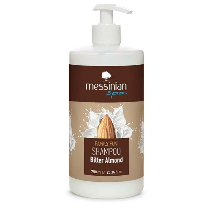 Shampoo Alle Haartypen Bittermandel Messinian Spa für den Großhandel von IngrossoBeauty by INCI Srl