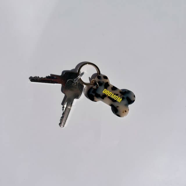 Sleutelhanger Dogmom Havanna voor wholesale door LOU LOTO.