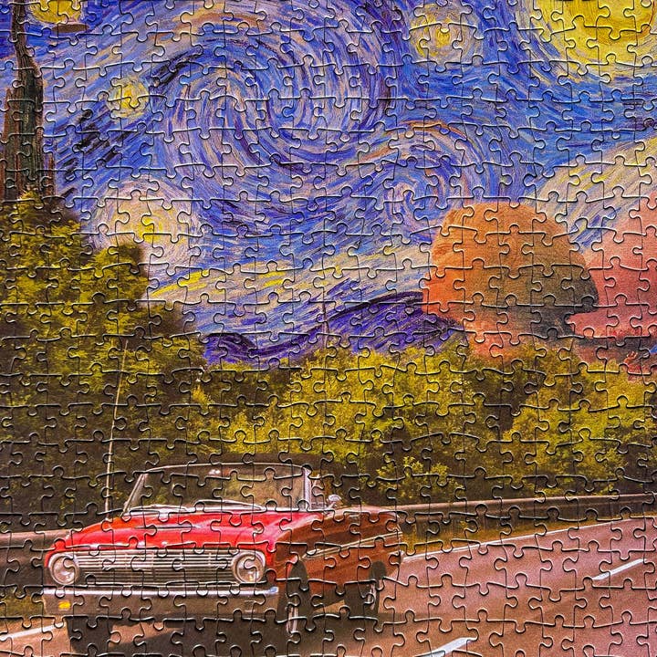 Mango Puzzles - Wholesale Puzzle - Adult - Starry Ride - 500 piece puzzle for adults1