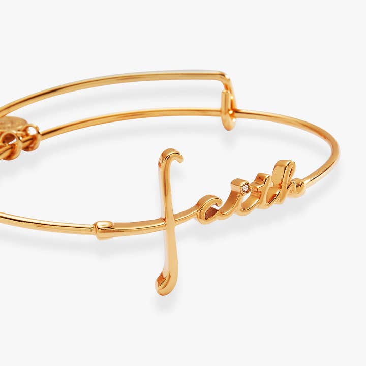 Faith In-Line Bracelet for wholesale by Alex and Ani