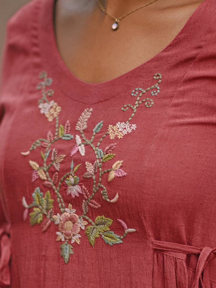 April Cornell Apparel - Wholesale Dress - Women's - Berry Mori Dess1