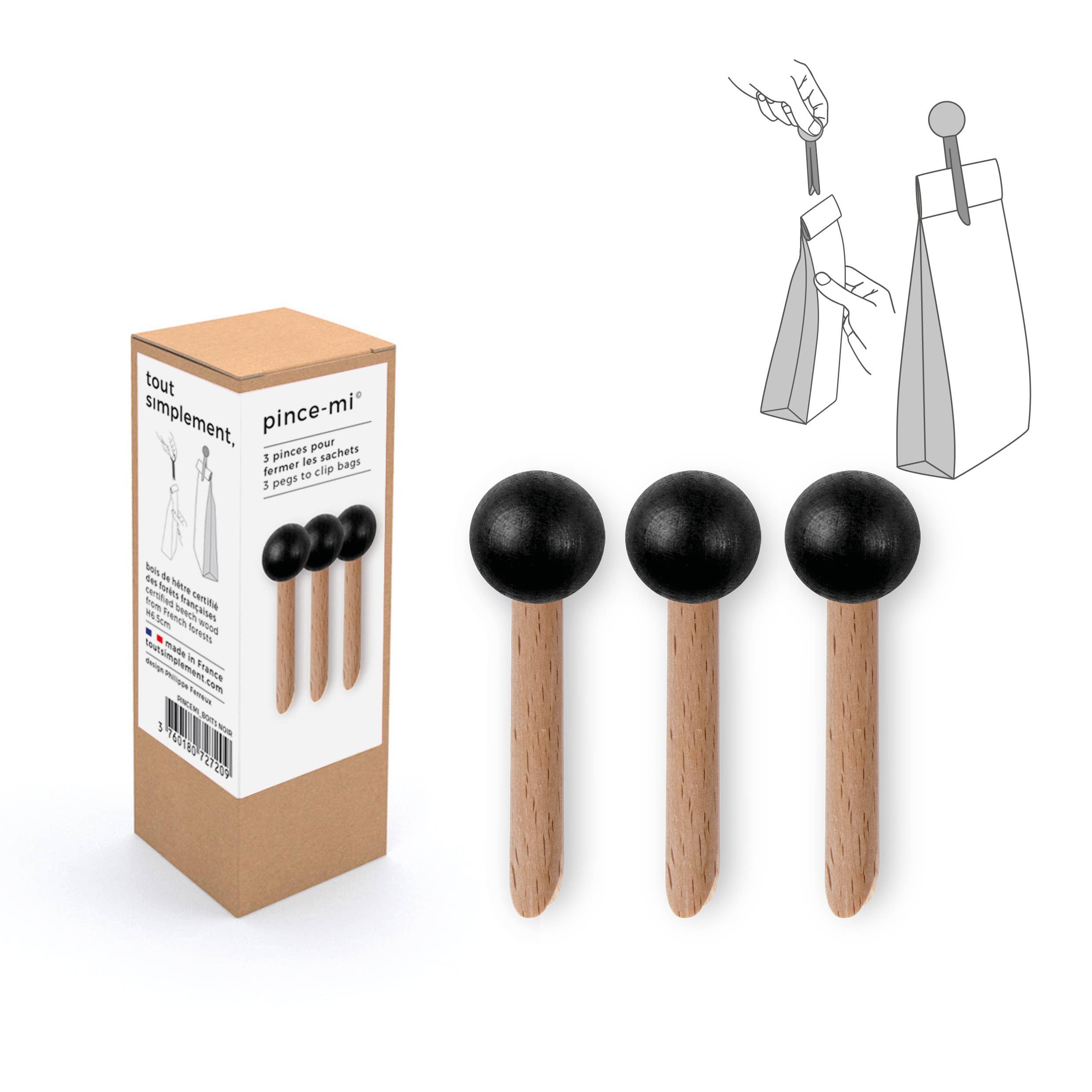 tout simplement – wholesale Kökstång – Display full av 56 lådor med 3 påskklämmor2