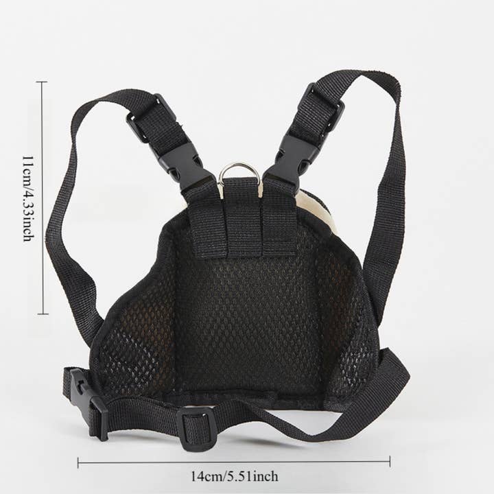 wandf – saco de snacks e guloseimas - Cão por atacado – Mochila de Lancheira para Animais de Estimação com Fecho de Nylon de Desenho Animado Fofo9