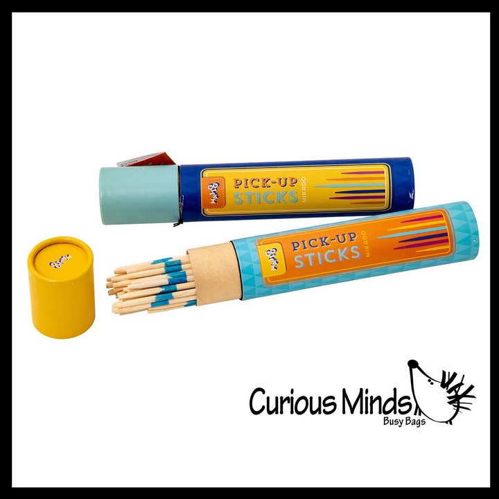 Curious Minds Toys - Wholesale Board Game - Pick Up Sticks Game - Wooden Classic Retro Game - Board Game5