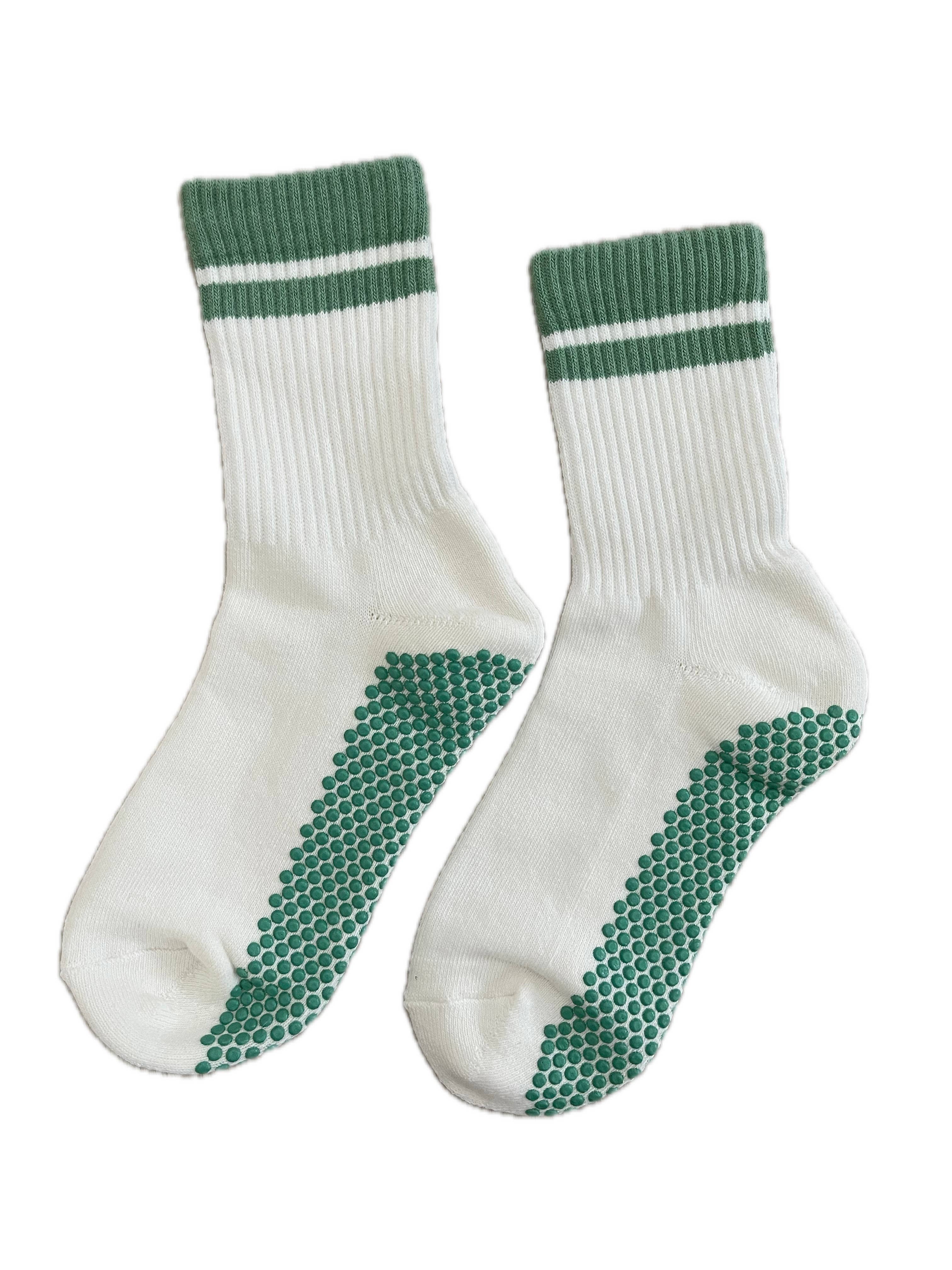 Lotties - Wholesale Socks - Women's - Retro Stripe Crew Grip Socks3