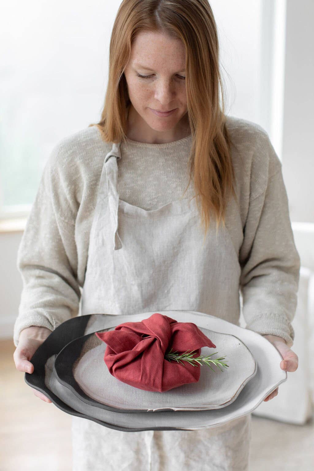 Tagliaferro Ceramics - Wholesale Platter - Rustic Pour Over Platter, Serving Platter, Oval Platter3