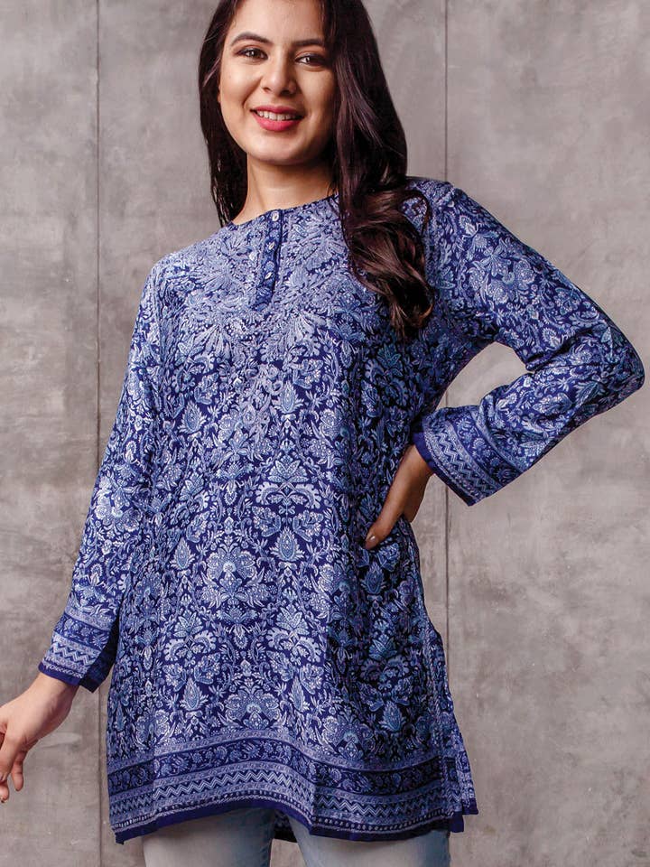 Sevya Handmade – Großhandel Tunika – Damen – Deena Bestickte Tunika