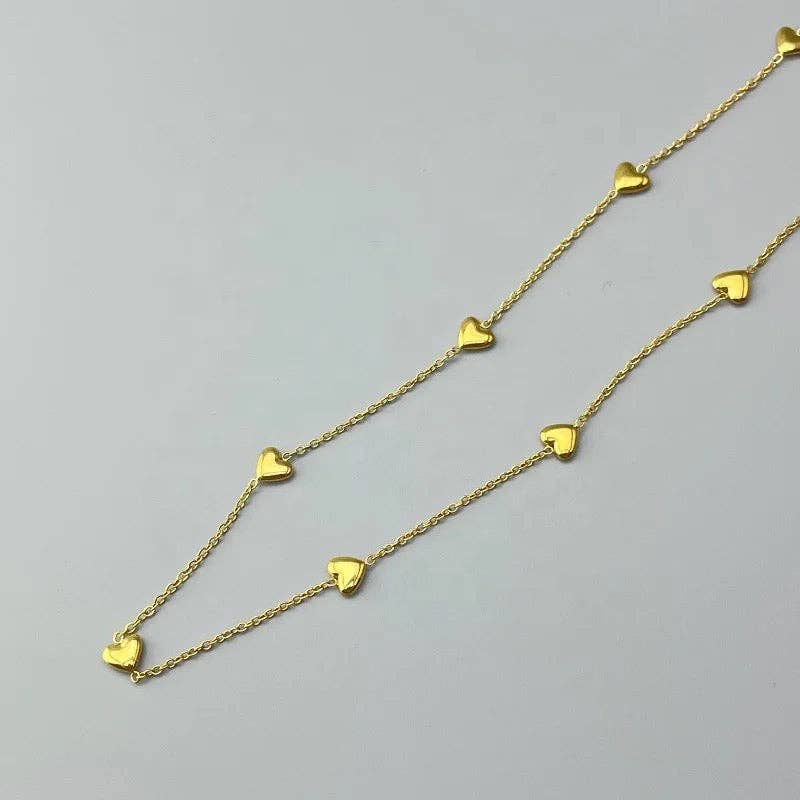 Sahira Jewelry Design – Colar pingente/pendente por atacado – Colar Coração Esme2