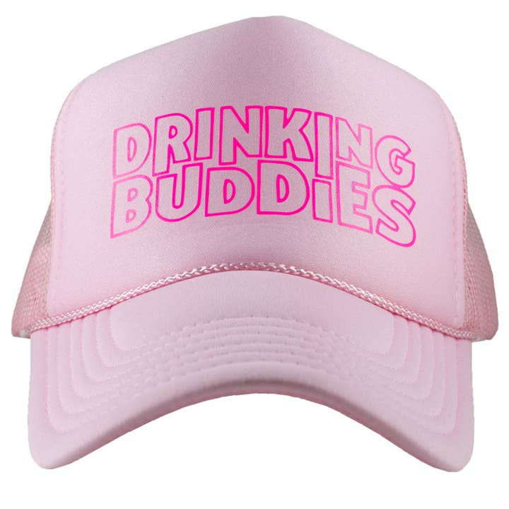 Katydid - Wholesale Trucker Hat - Women's - Drinking Buddies DECAL Foam Trucker Hat
