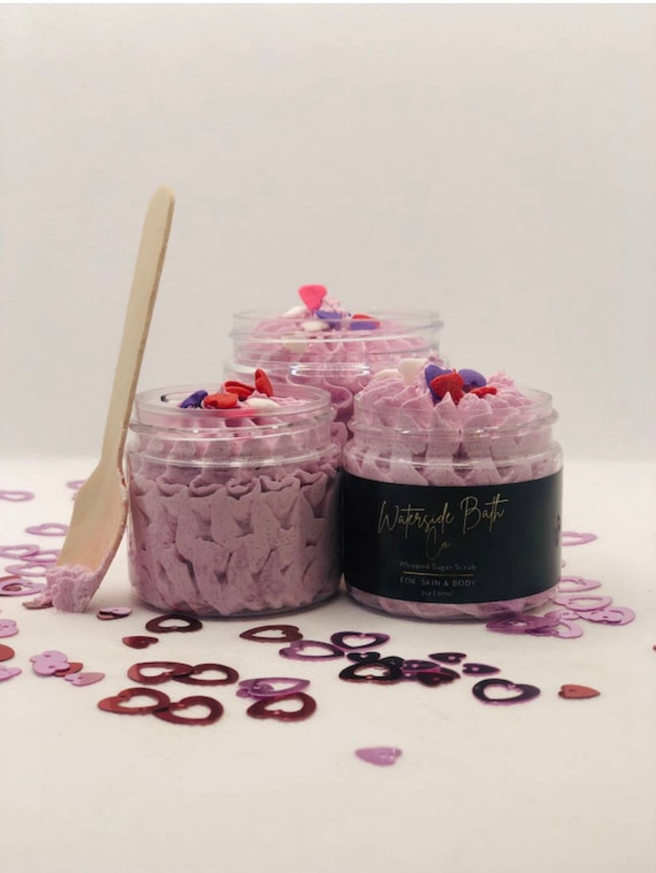 Waterside Bath Co - Wholesale Body Scrub/Exfoliant - Peony Amberwood Whipped Sugar Scrub2