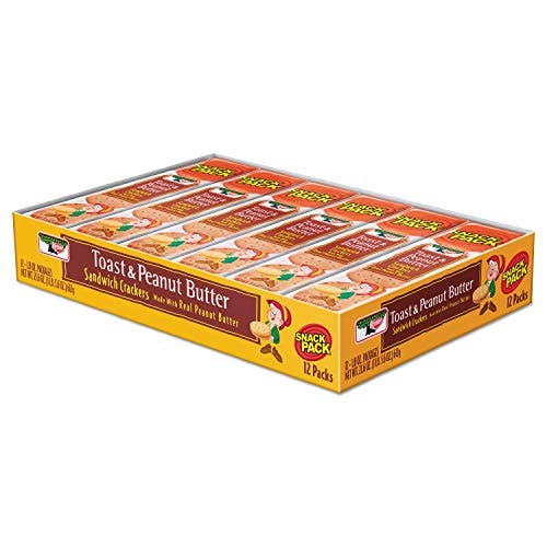 Shop The King - Wholesale Crackers - Keebler Crkr Toast Pbtr 1.8 oz 12 Per Box