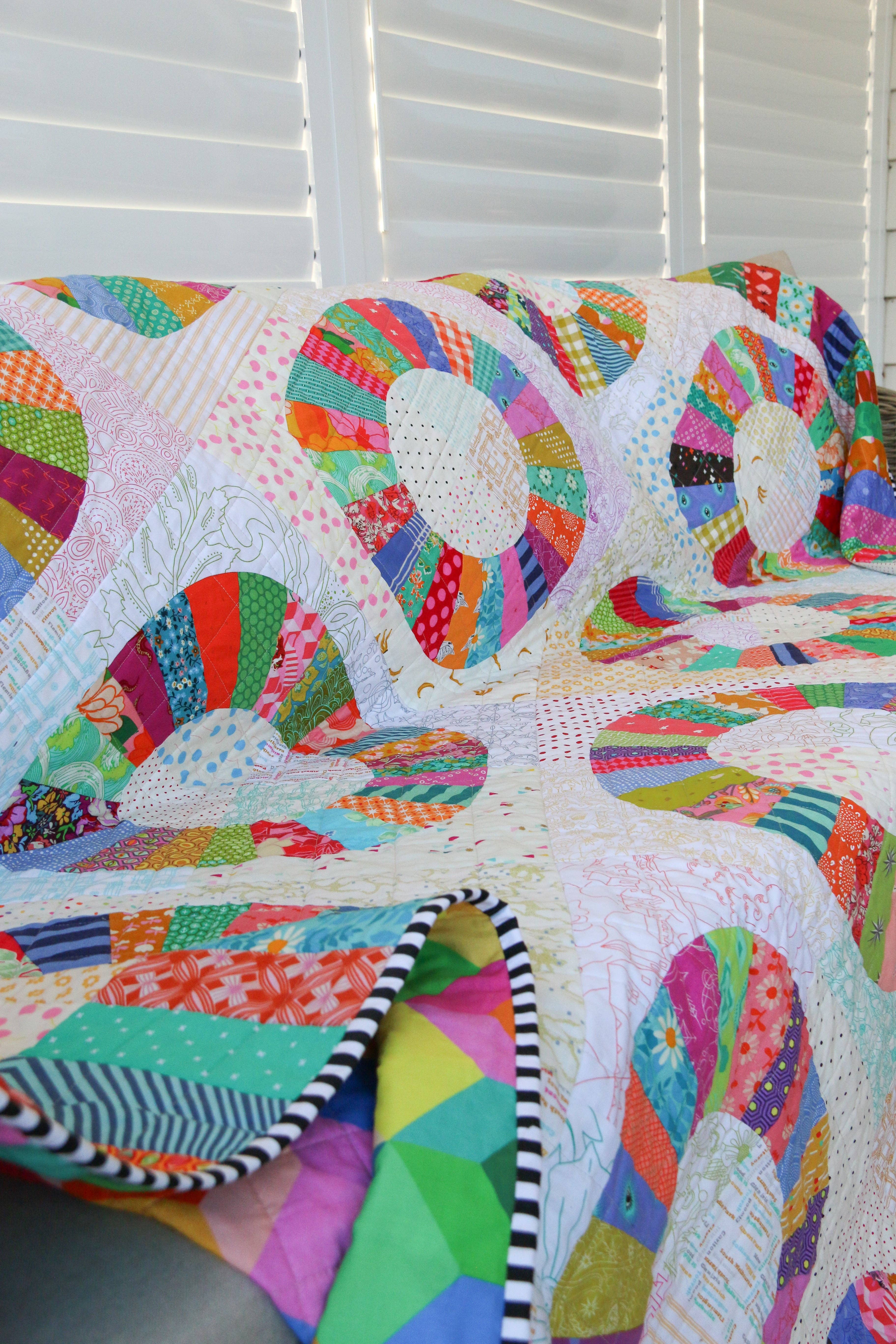 emma jean jansen - Wholesale Craft tool - • Wholesale - Wheels of Fortune Quilt Pattern12