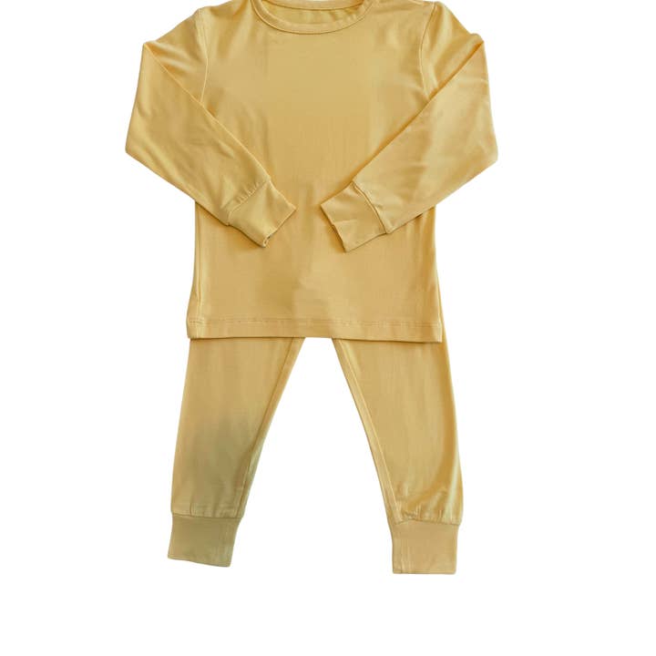 Ensemble en bambou UPF 50+ Tournesol pour la vente par Walababy