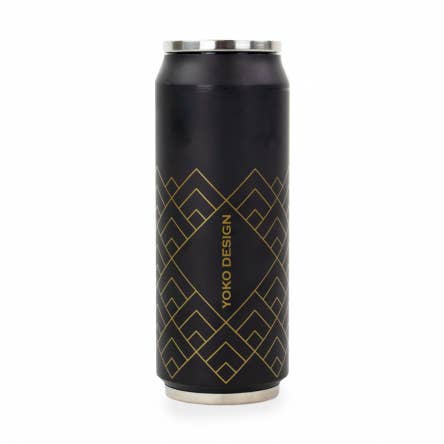 Isolerad burk i svart konststil, 500 ml för wholesale av YOKO DESIGN