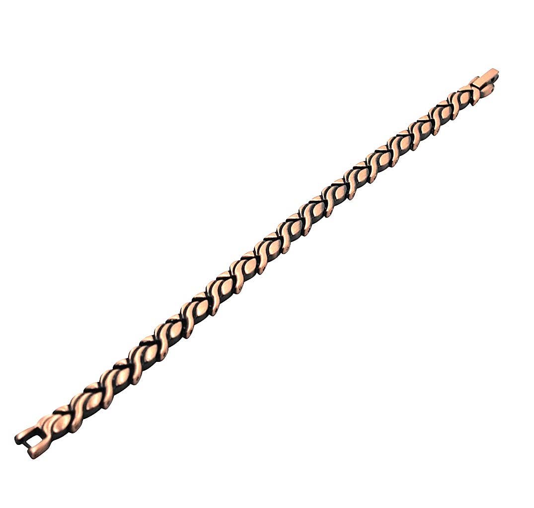 COPPER ARTS INC. - Wholesale Link & Chain Bracelet - LM 03 Link Copper Adjustable Magnetic  Bracelet1