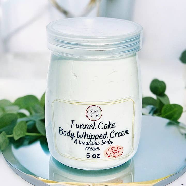 Lotion met slagroom voor trechtercake voor wholesale door Sugar Suds Pampering Shop LLC