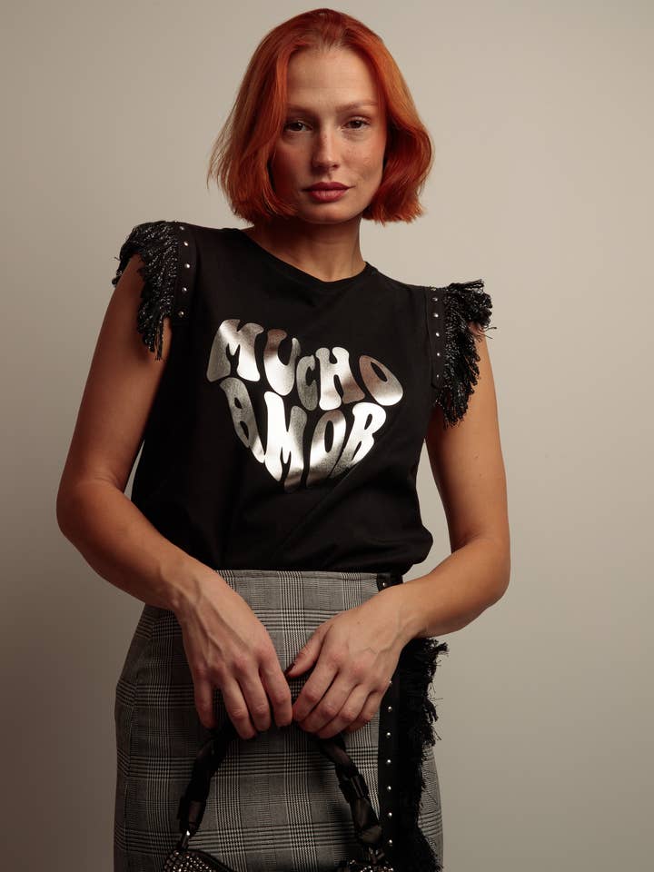 Frans T-shirt Mycket Kärlek för wholesale av Chill&Buy