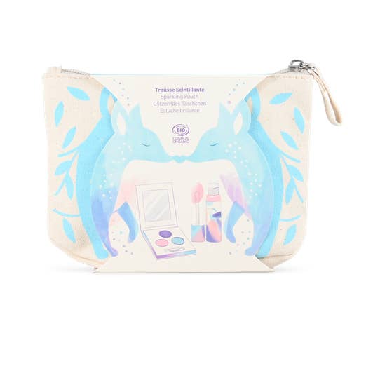 H.2- Blue Fox glitter case for wholesale by Namaki Cosmetics