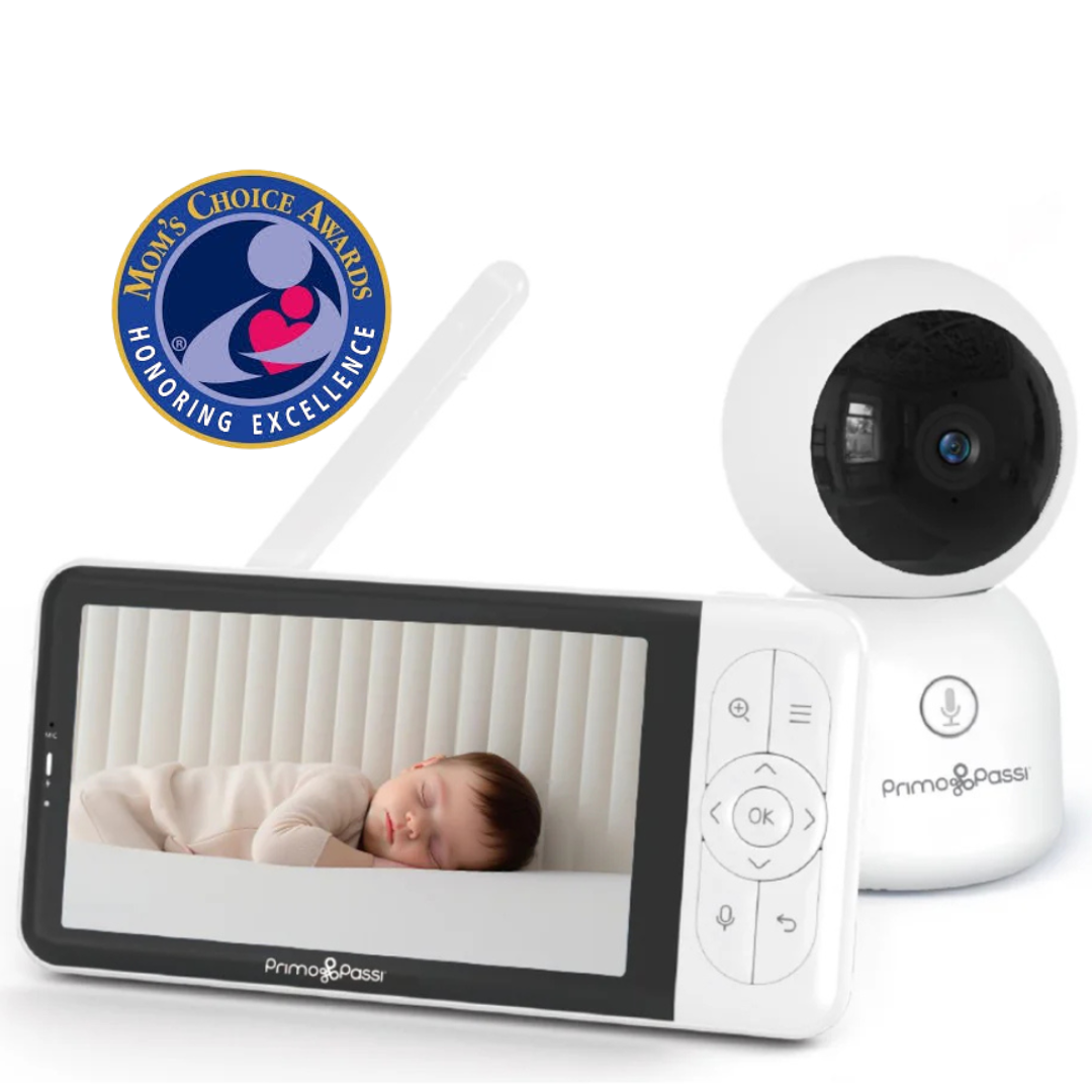 Primo Passi – Großhandel Babyphone mit Kamera – Primo Passi - Intelligenter WLAN-Baby-Monitor mit 5” HD-Bildschirm0