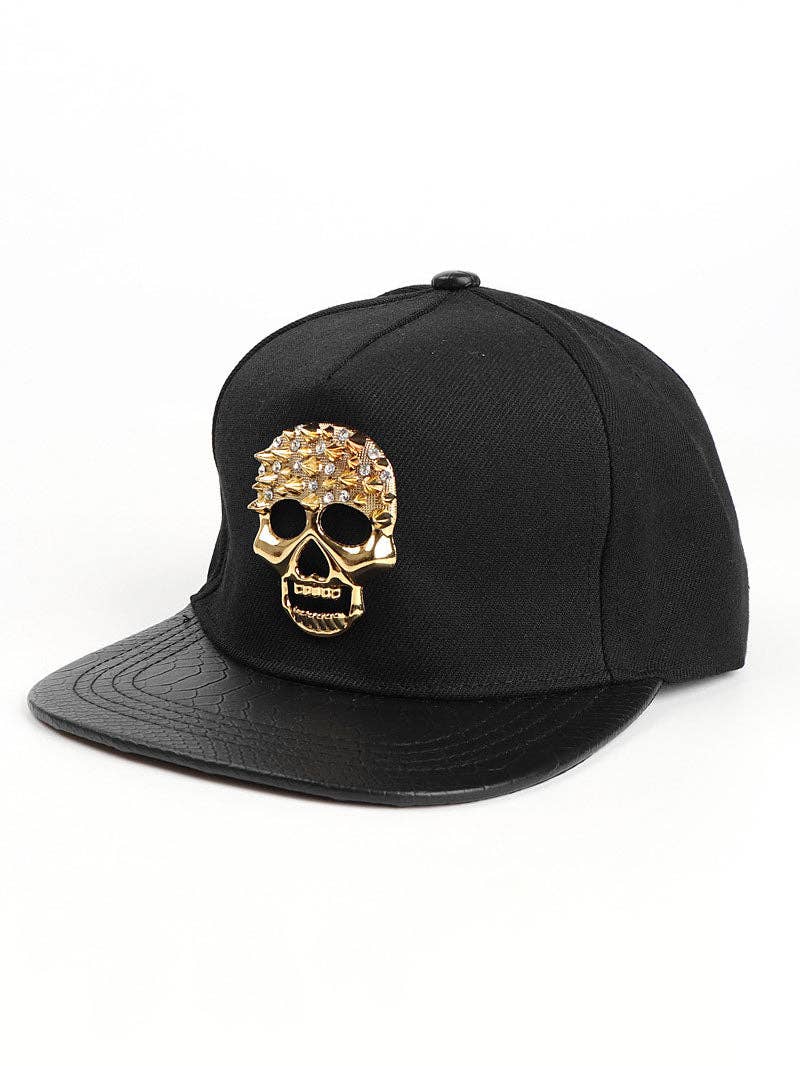 Tourtiwi - Wholesale Baseball Cap - Women's - Metal Skull Baseball Cap1
