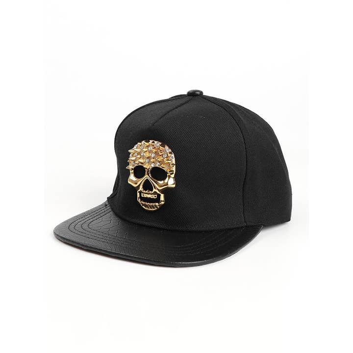Tourtiwi - Wholesale Baseball Cap - Women's - Metal Skull Baseball Cap1