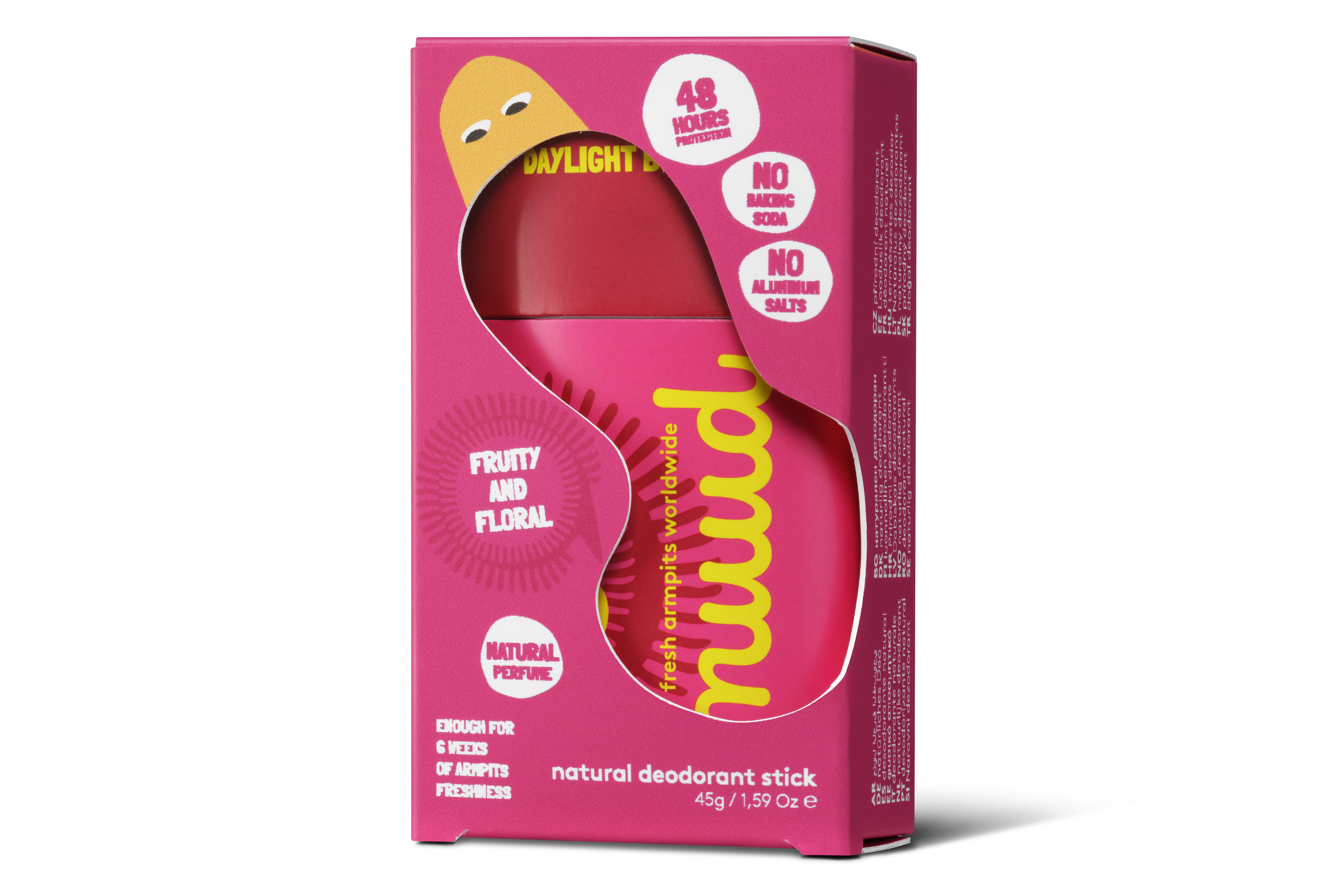 nuud.care - Wholesale Deodorant - Unisex - nuud - natural, vegan Deodorant - Daylight Burst Stick2