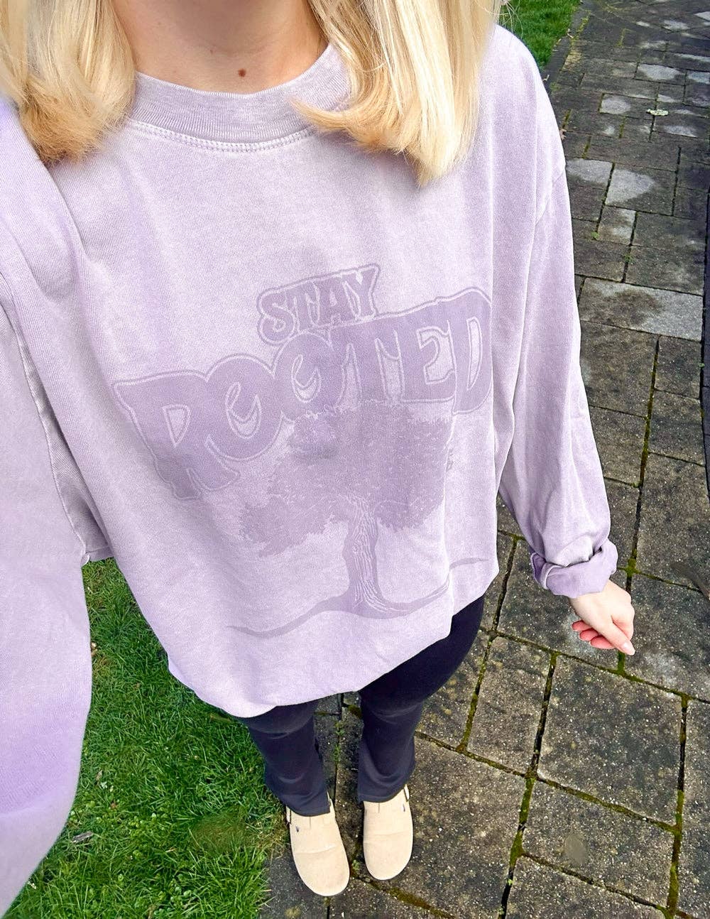 Elevated Faith - Wholesale T-shirt met print - Dames - Stay Rooted LS T-shirt, uniseks6