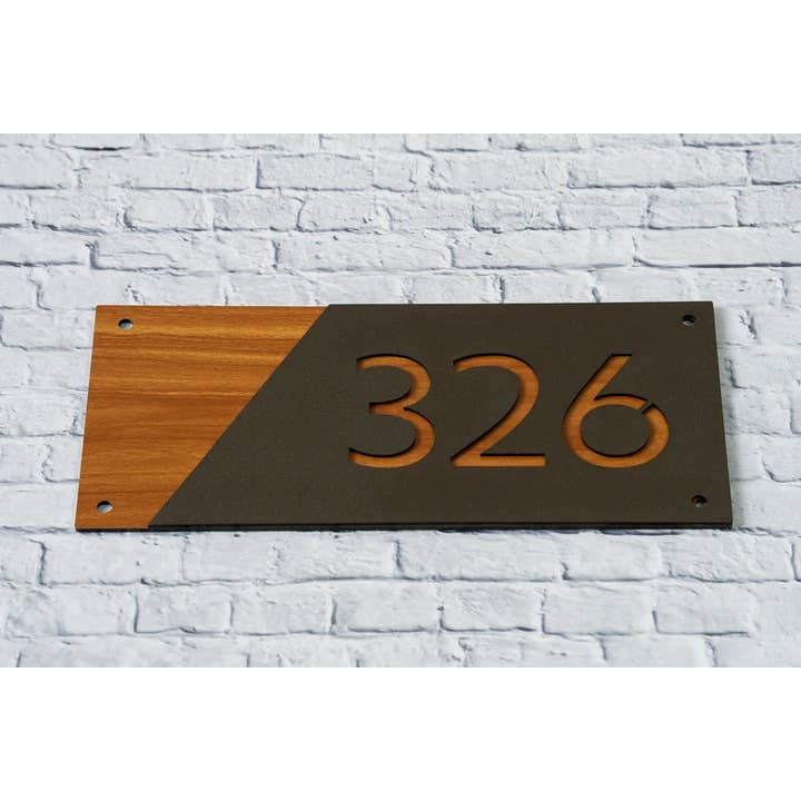 Custom House Number Sign, Address Signboard for wholesale by Glow Neon