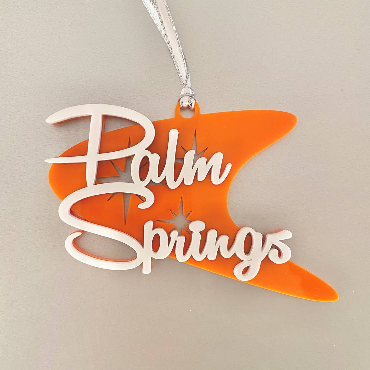 Atomic Kraftworks - Wholesale Ornament - Mid Century Style Boomerang Customizable Ornament7