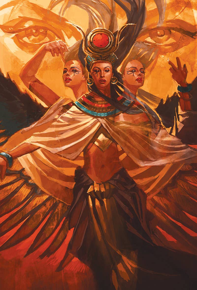 Cardshouse - Wholesale Tarot Cards - Isis Oracle Pocket Edition Cards Blue Angel2