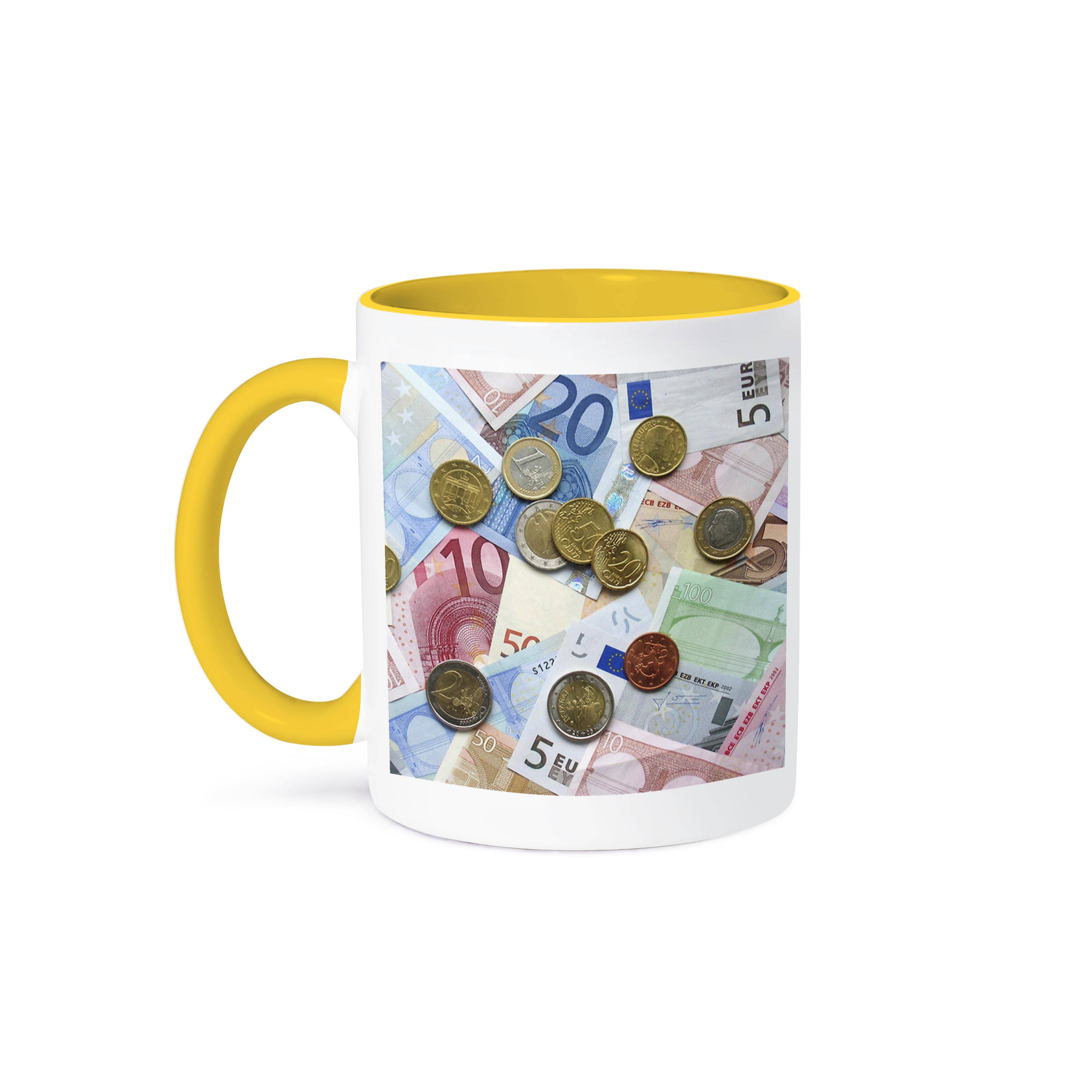 3dRose - Wholesale Coffee Mug - 3dRose, Euro Money, Mug0