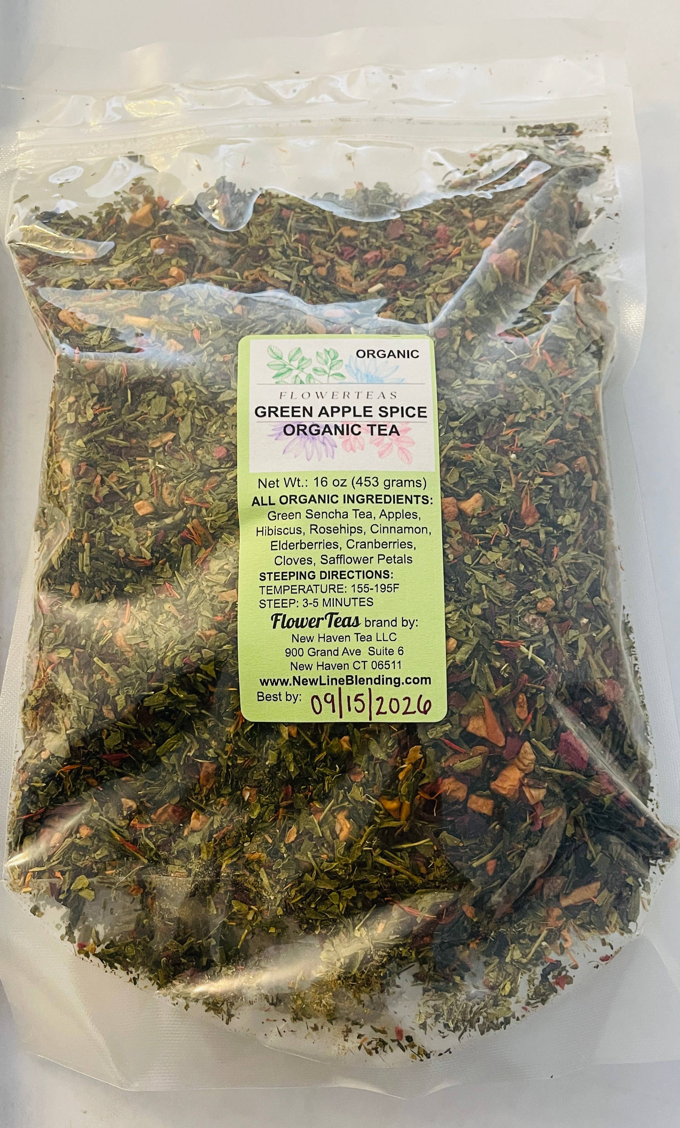 FlowerTeas – Engroshandel Løs te – Løsbladet te i løs vægt 1 lbs Kommerciel brygning Fødevareservice133