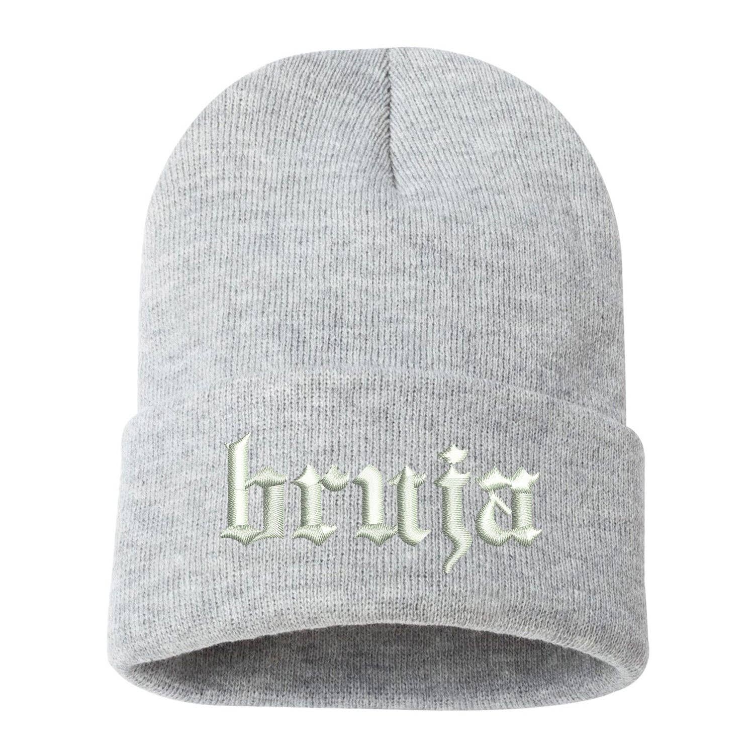 DSY Lifestyle - Wholesale Beanie - Women's - Bruja Embroidered Cuffed Beanie | Witchy Latina Style5