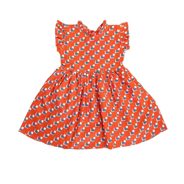 Abito con volant Scotties in Sweaters per la vendita all'ingrosso da parte di TukTuk Designs