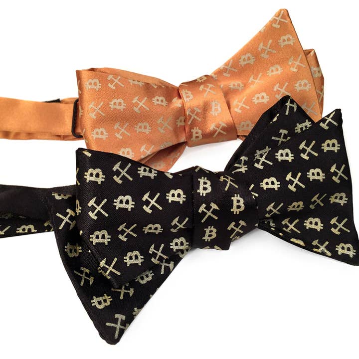 Cyberoptix Tie Lab - Wholesale Bow Tie - Men's - Bitcoin Bow