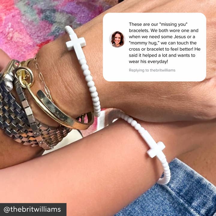 Ryan & Rose - Wholesale Beaded bracelet – Kids - Jesus Bracelets - 5 Packs67