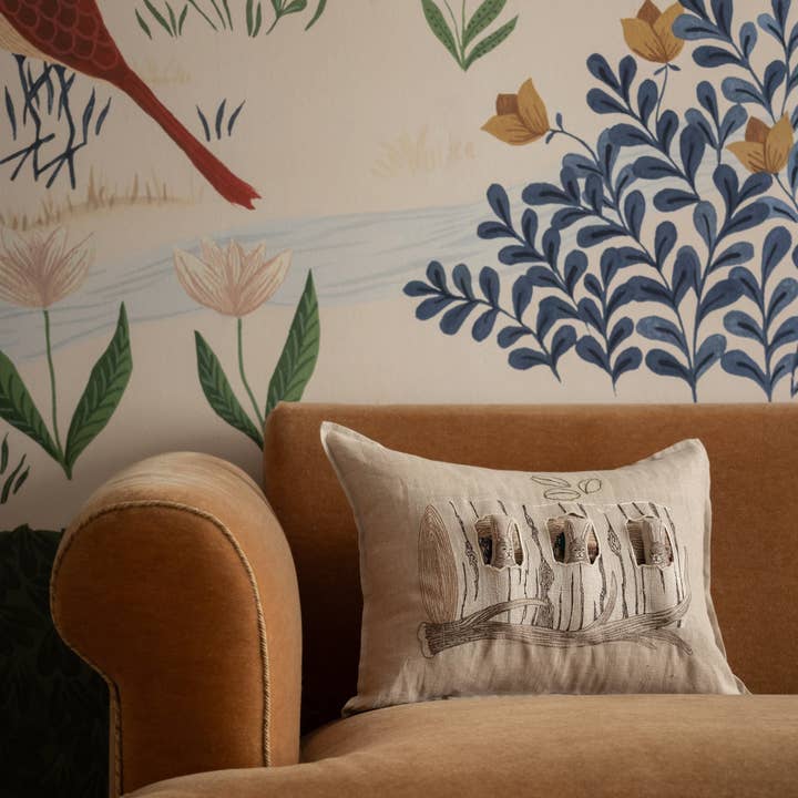 Coral & Tusk - Vendita all'ingrosso Cuscini decorativi - Cuscino tascabile Aspen Log Bunnies5