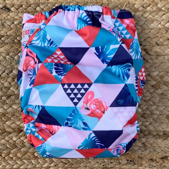 Bamboo Baby Bum - Wholesale Nappy (cloth) – Baby - Bamboo Cloth Nappy Flamingo1
